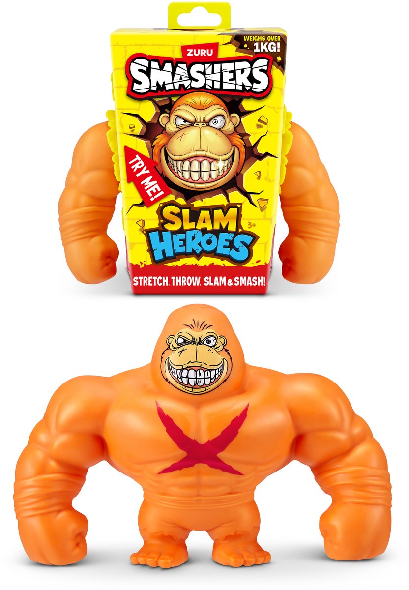 Smashers SLAM Heroes (Orange Gorilla) van ZURU