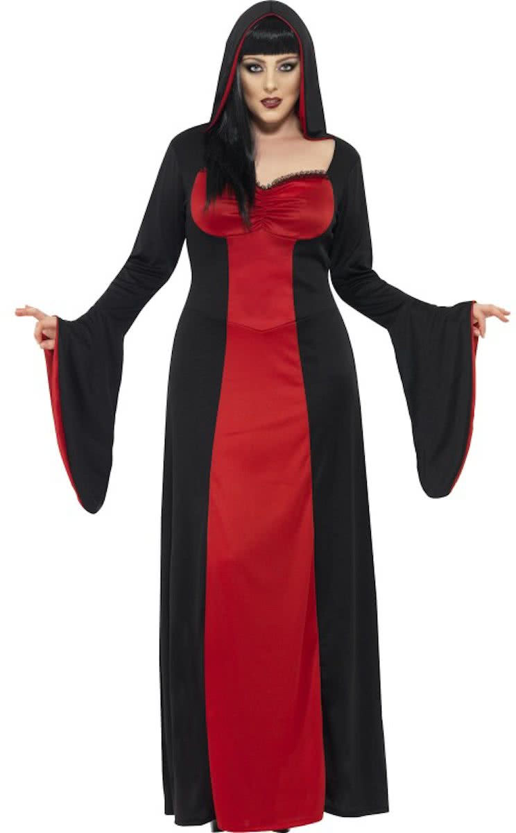 Duistere Verleidster Dames Kostuum -  Large