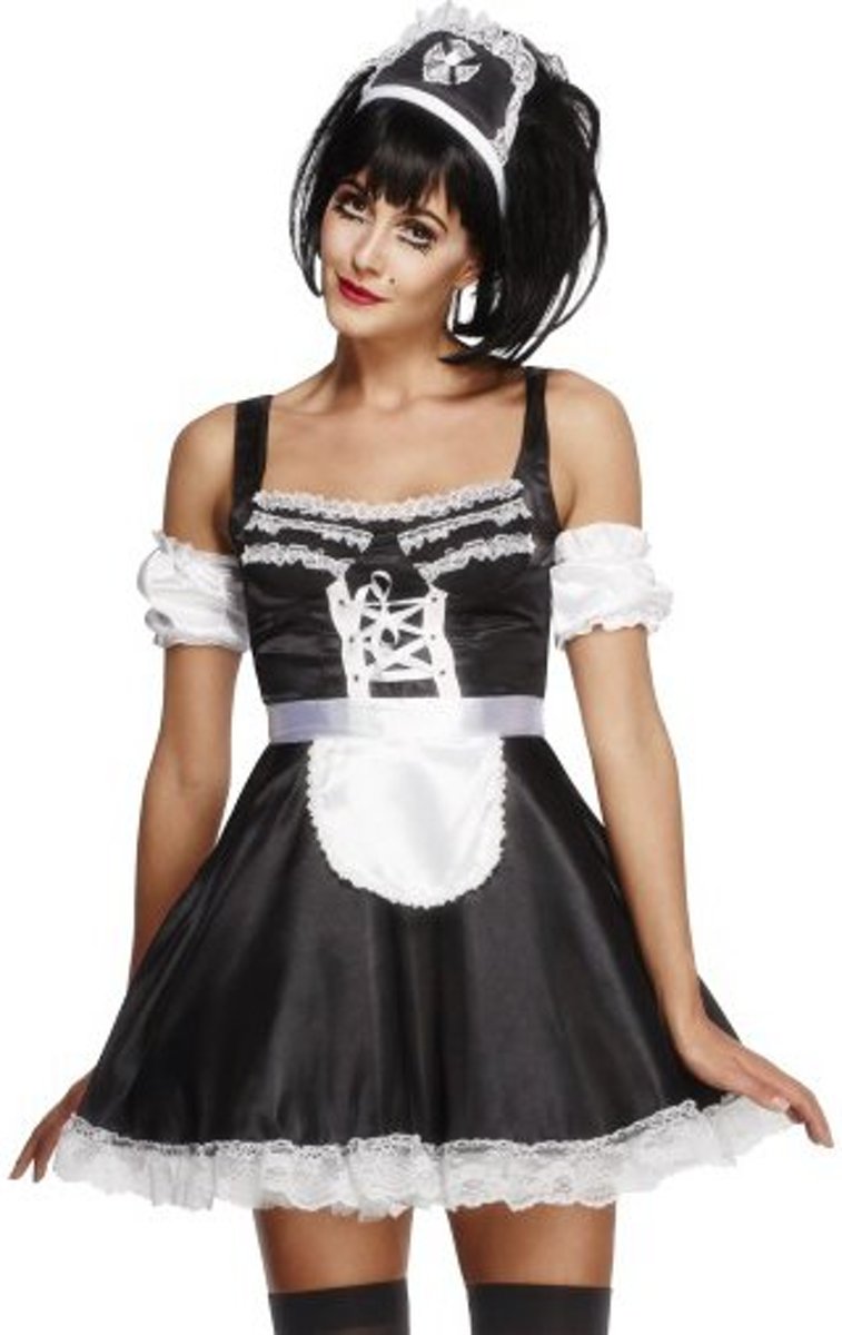 Flirty French Maid kostuum - Sexy kamermeisje pakje maat 44-46
