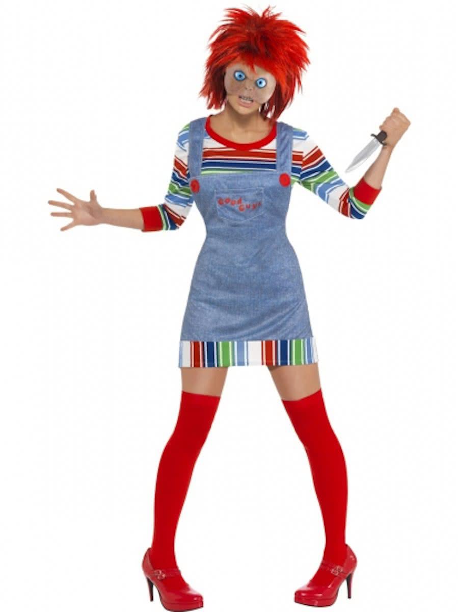 Halloween Chucky kostuum voor dames 44-46 (l)