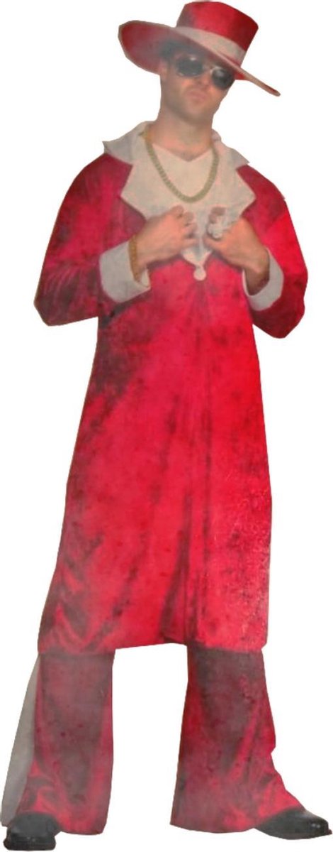 Kostuum - Kerstman - Pooier - M