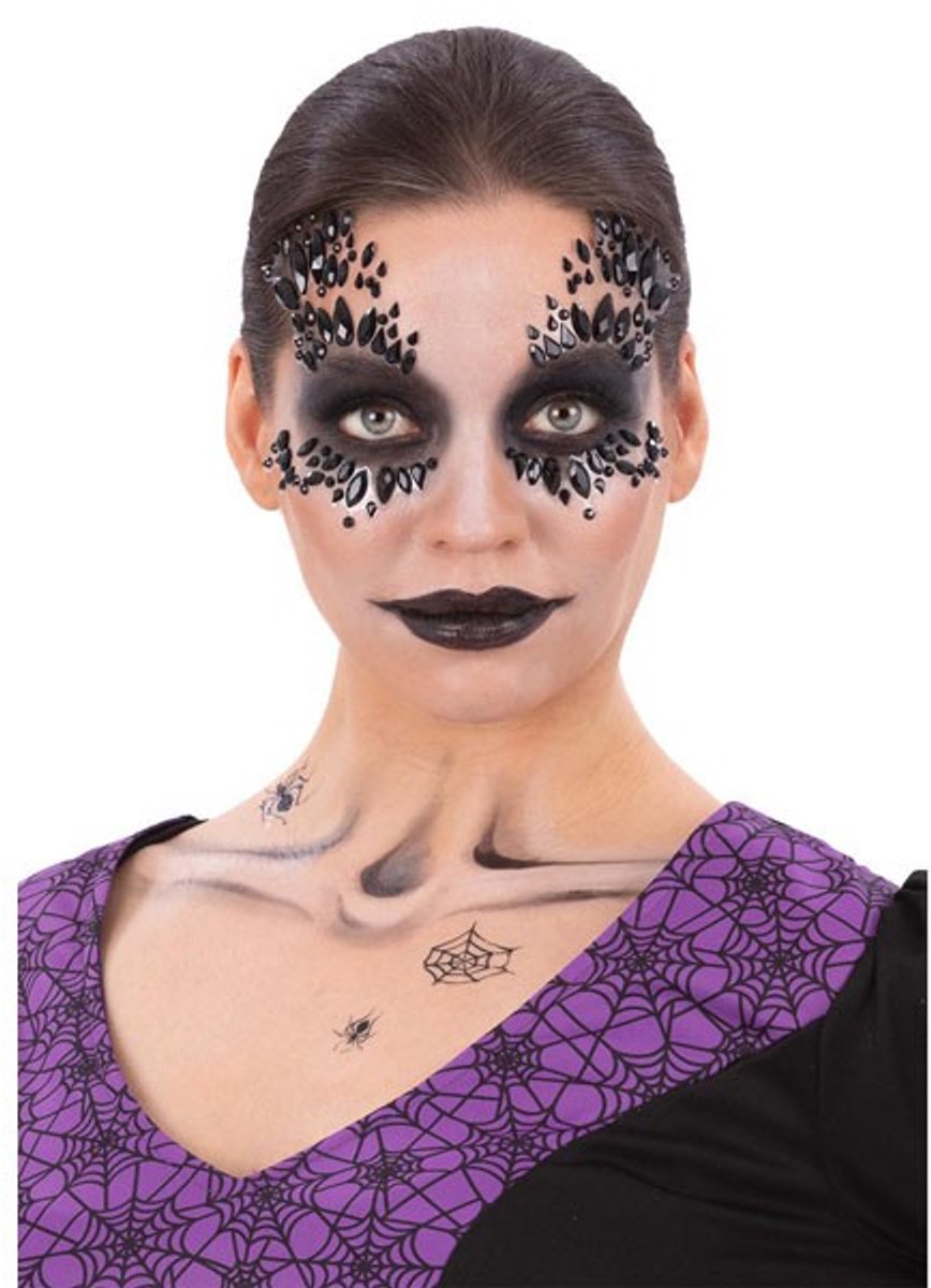 Make-up Set Deluxe Zwarte Weduwe