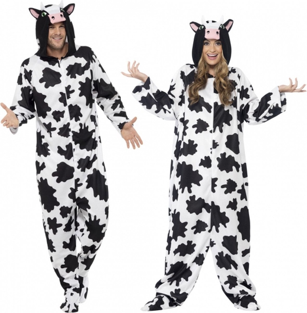 Onesie koe voor volwassenen 40-50 (m)