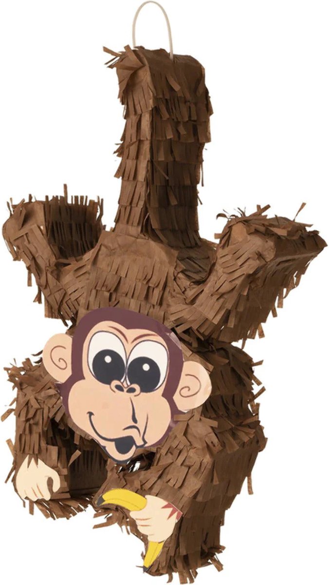 Pinata aap 41 cm verjaardagsfeest