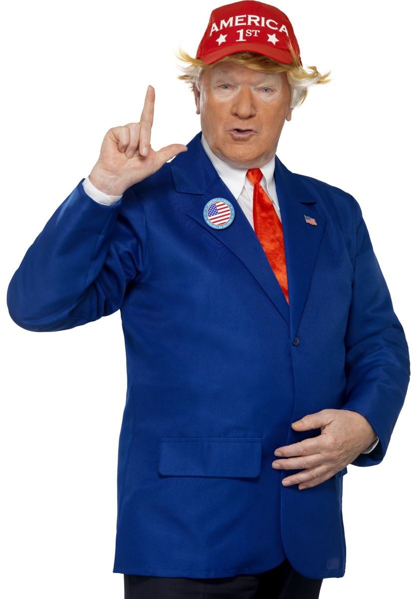 President Donald Trump Kostuum Heren - Maat M
