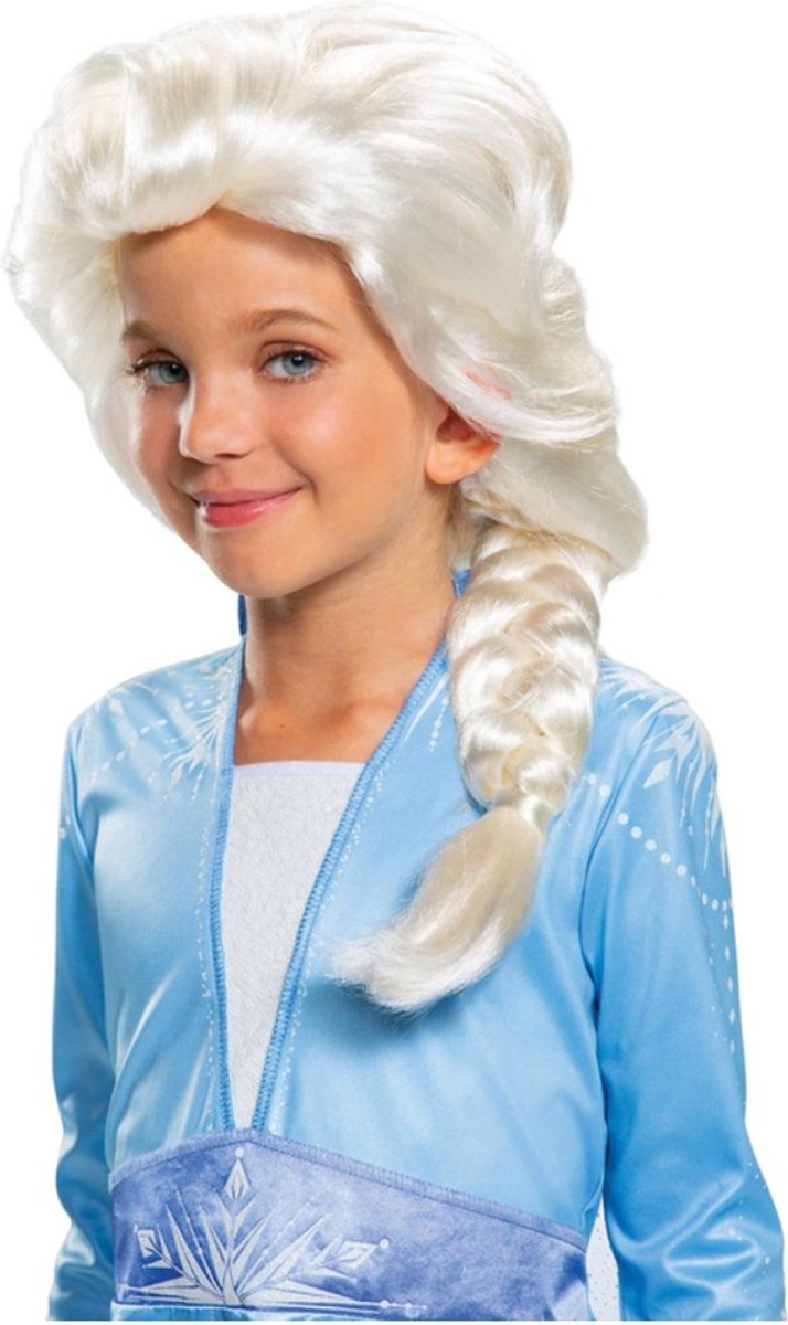   - Disney Frozen 2 Elsa Pruik Kinderen - Wit