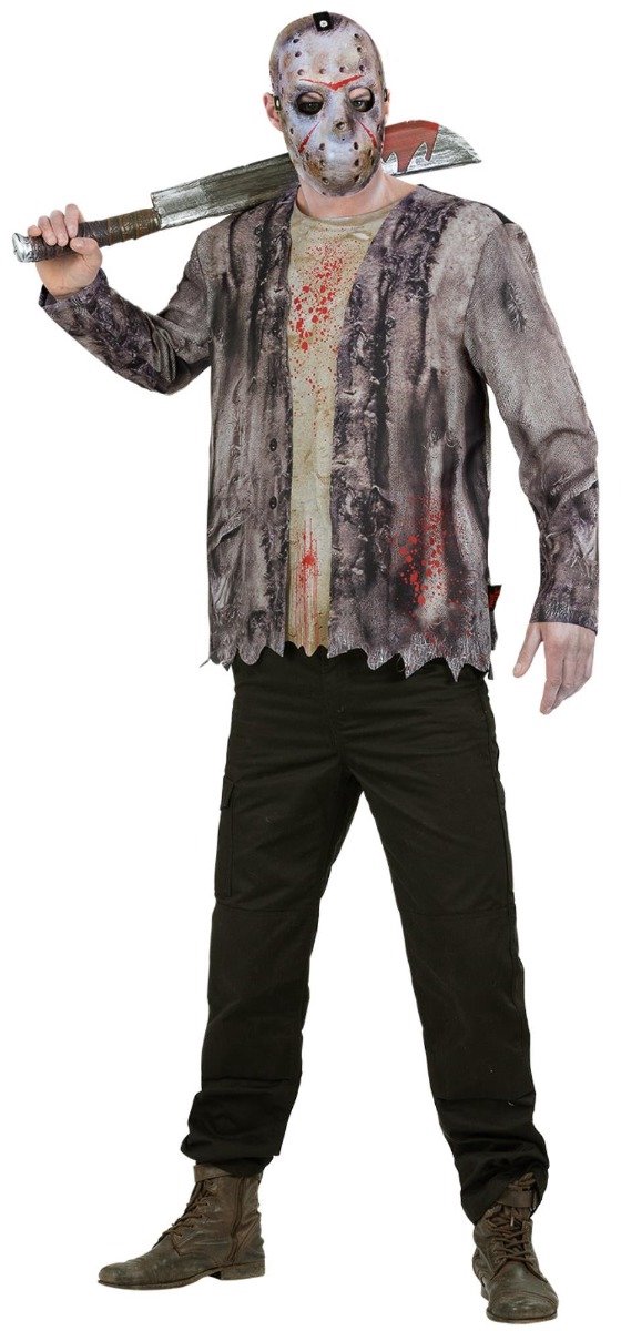   - Friday The 13th, Jason Voorhees Kostuum - S - Multicolours