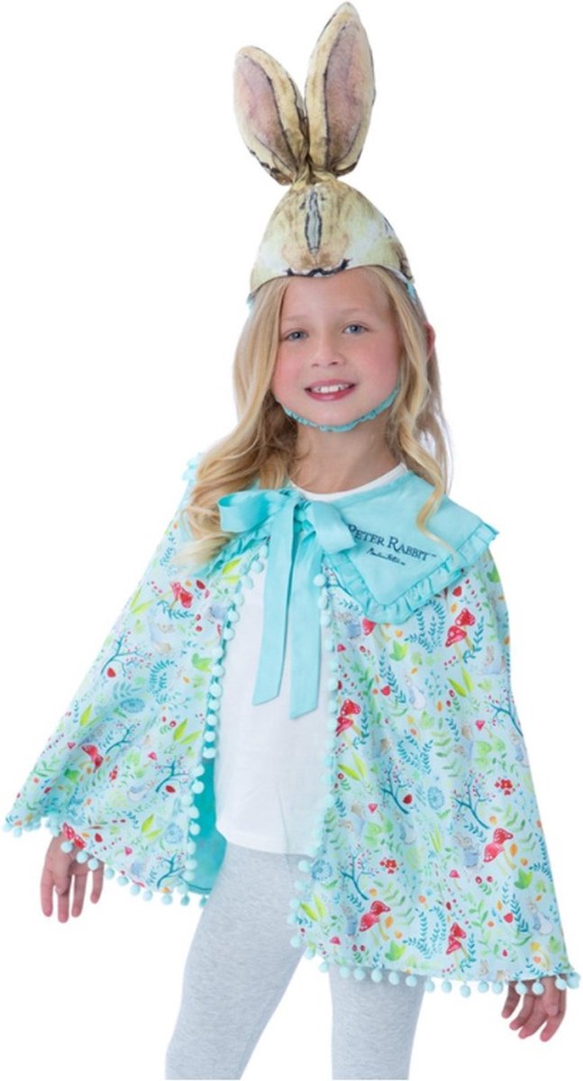   - Peter Rabbit Classic Deluxe Cape Kit Kostuum Accessoire Set Kids - Multicolours