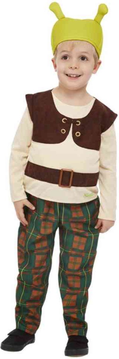   - Shrek Kinder Kostuum - Kids tm 4 jaar - Multicolours