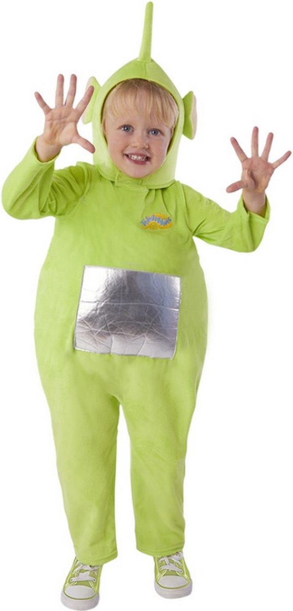   - Teletubbies Kostuum - Teletubbies Dipsy Groen Kind Kostuum - groen - Maat 116 - Carnavalskleding - Verkleedkleding