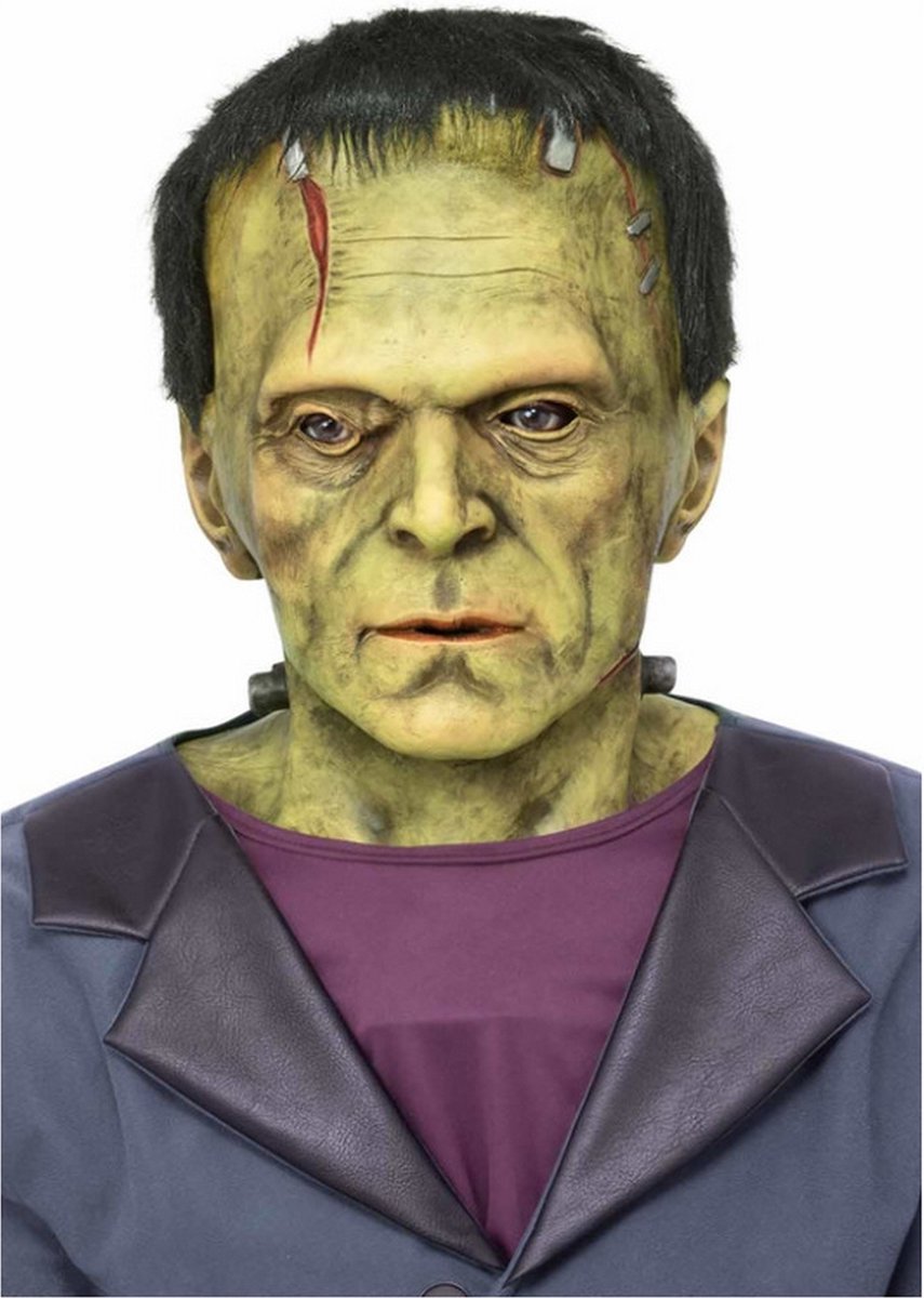   - Universal Monsters Frankenstein Masker - Groen