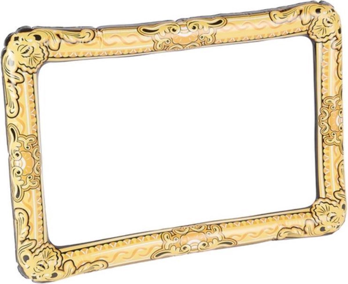   Feest Decoratie Inflatable Picture Frame Goudkleurig