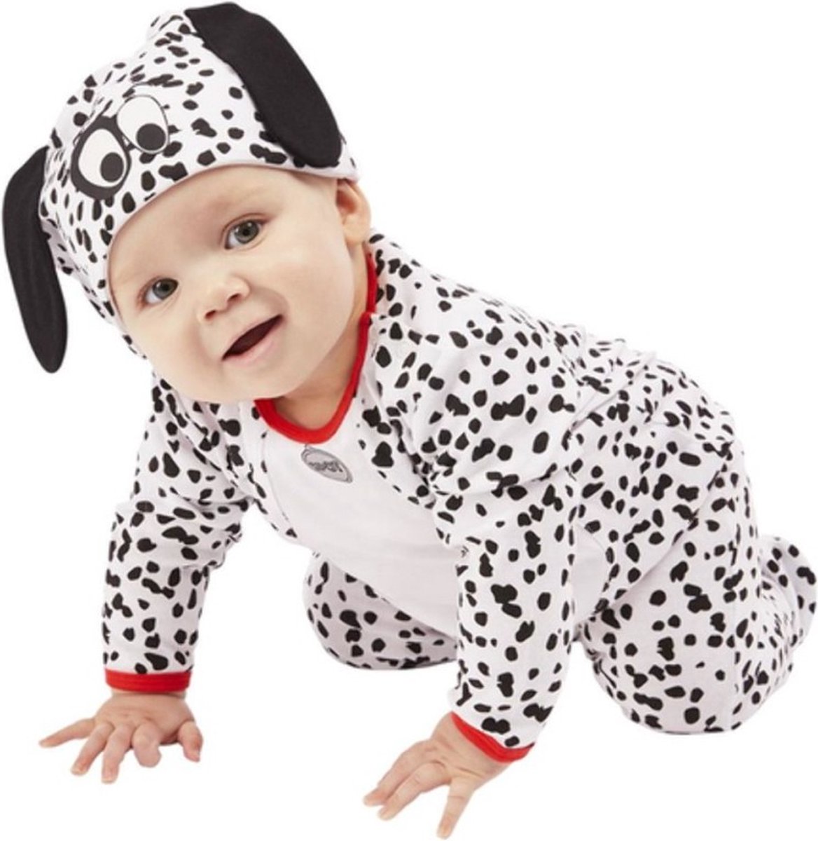   Kinder Kostuum -Kids tm 1 jaar- Dalmatian Baby Wit/Wit