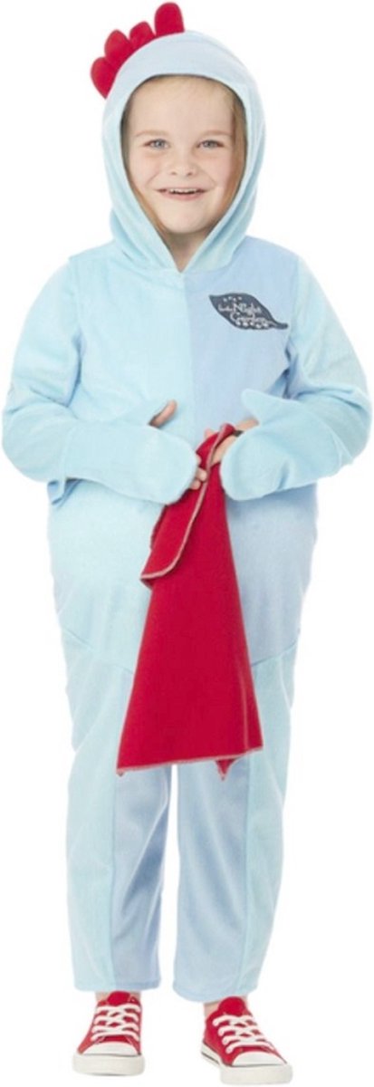   Kinder Kostuum -Kids tm 4 jaar- In The Night Garden Iggle Piggle Blauw