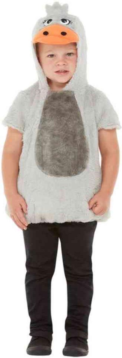   Kinder Kostuum -Kids tm 4 jaar- Toddler Ugly Duckling Grijs
