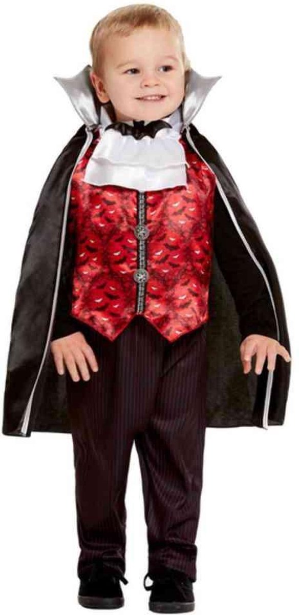   Kinder Kostuum -Kids tm 4 jaar- Toddler Vampire Rood