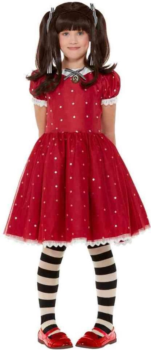   Kinder Kostuum -Kids tm 6 jaar- Santoro Ruby Rood