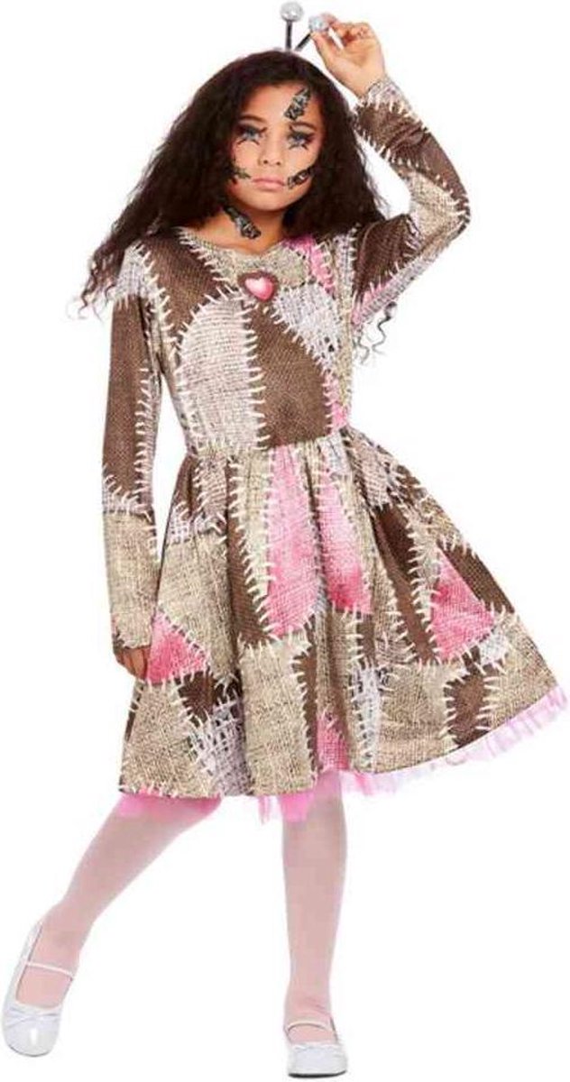   Kinder Kostuum -Kids tm 6 jaar- Voodoo Doll Bruin