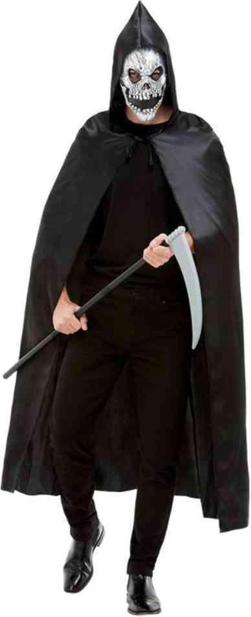   Kostuum Accessoire Set Grim Reaper Zwart