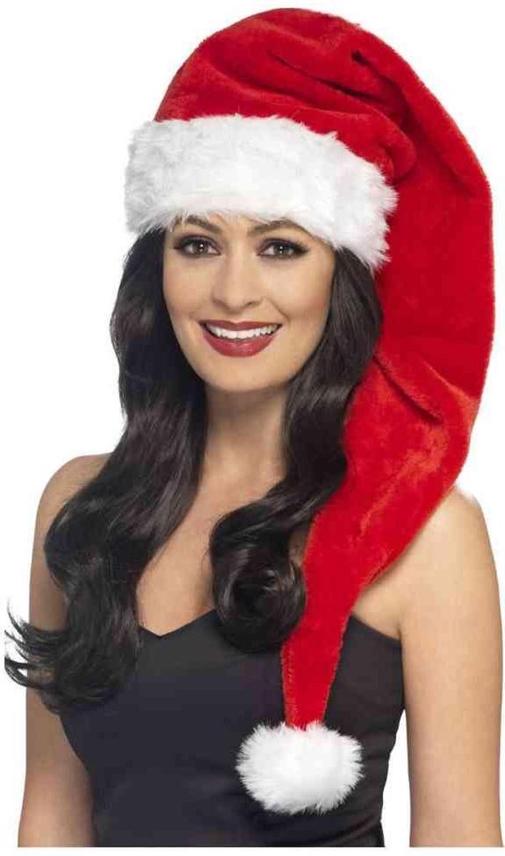   Kostuum Hoed Santa Rood