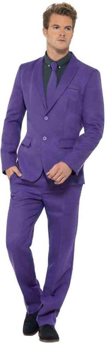   Kostuum -M- Purple Suit Paars