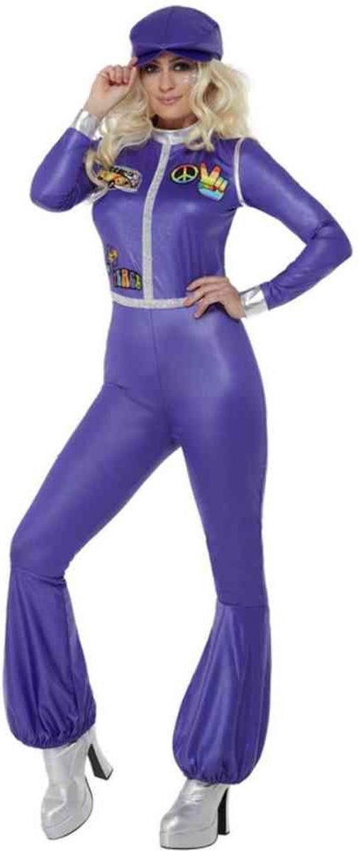   Kostuum -S- 70s Dancing Queen Paars