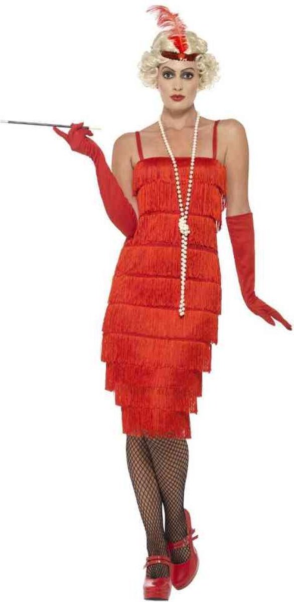   Kostuum -S- Flapper Rood