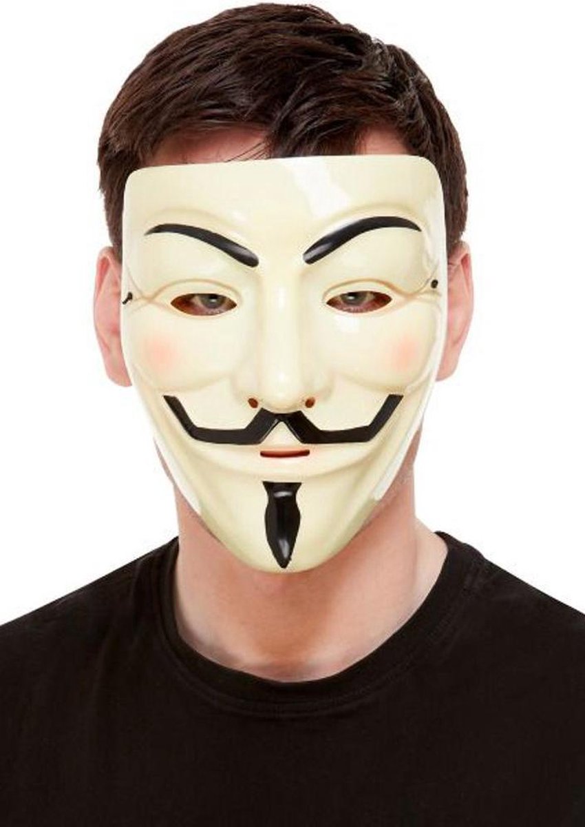   Masker Guy Fawkes Wit