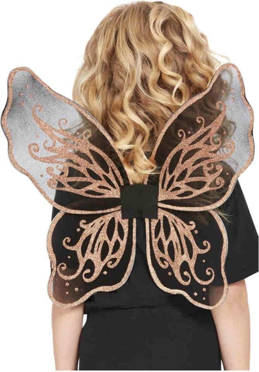   Vleugels Dark Botanicals Butterfly Goudkleurig