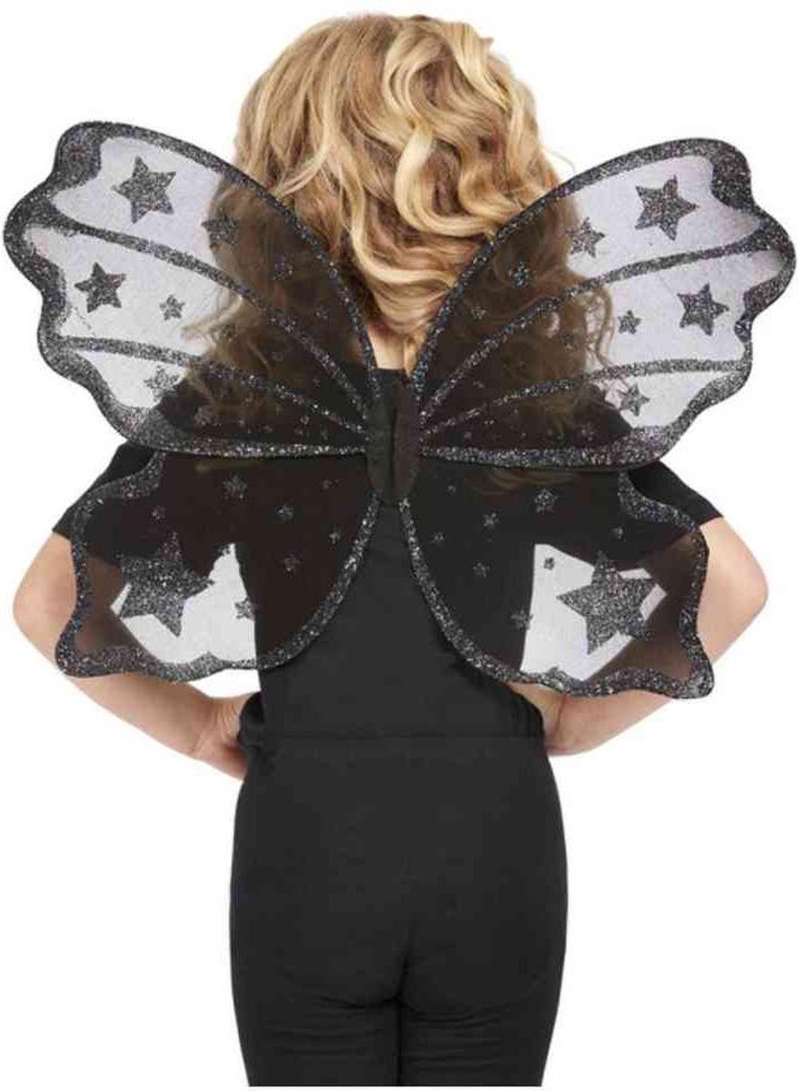   Vleugels Dark Botanicals Butterfly Zwart