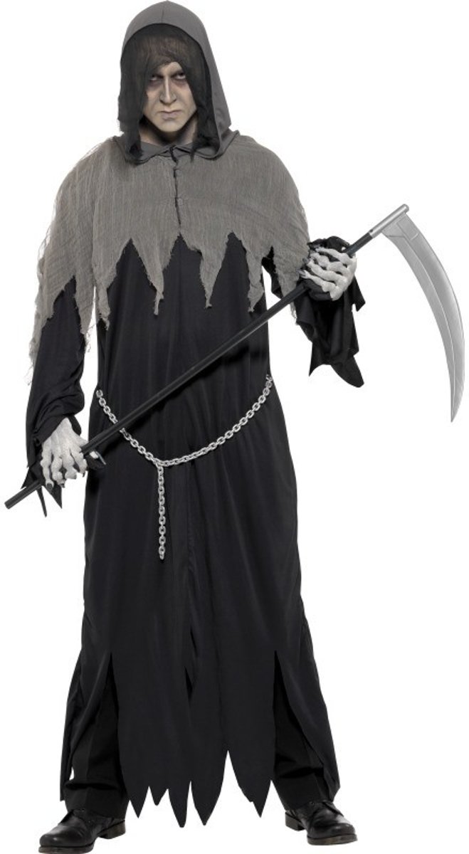 Spook Magere Hein Kostuum Heren - Maat L