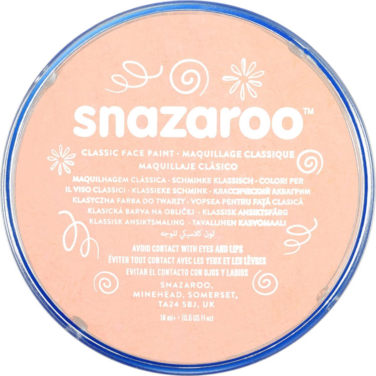 Snazaroo Schmink 18ml Bright Pink