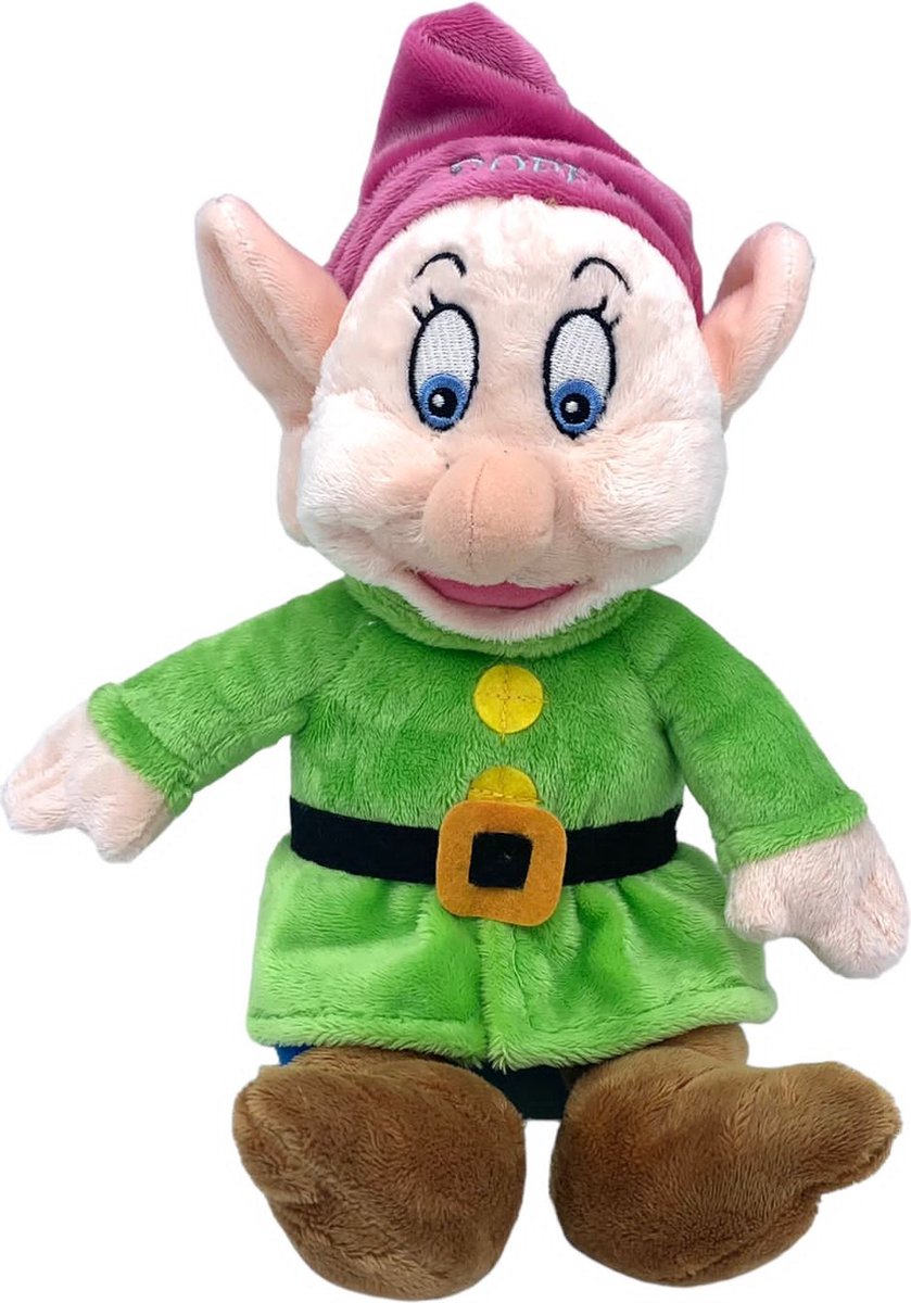 Disney - Sneeuwwitje en de 7 dwergen - Dopey knuffel - 25 cm - Pluche