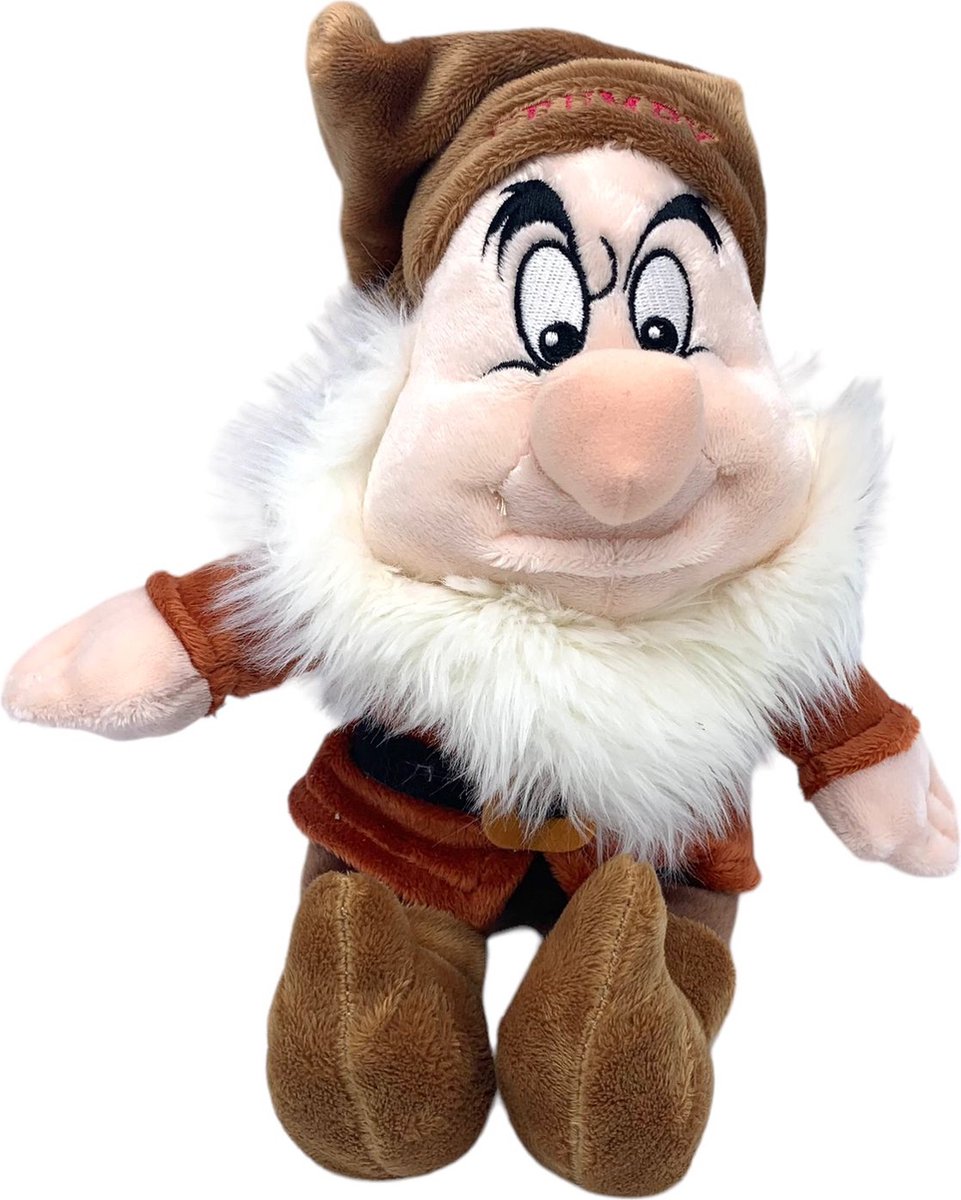 Disney - Sneeuwwitje en de 7 dwergen - Grumpy knuffel - 25 cm - Pluche