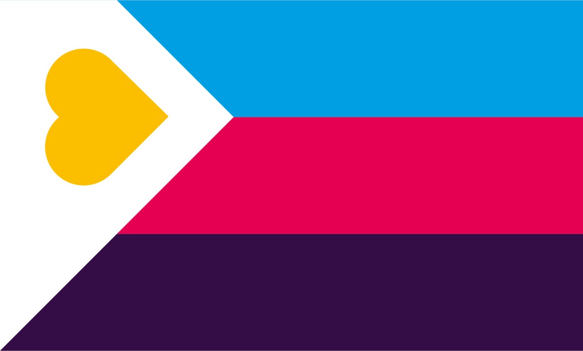 Polyamorie Pride vlag 100x150cm