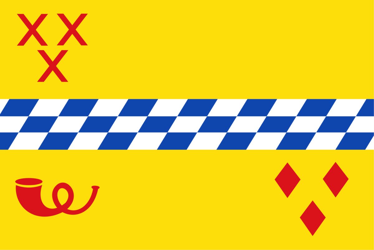 Vlag Woerden 200x300cm
