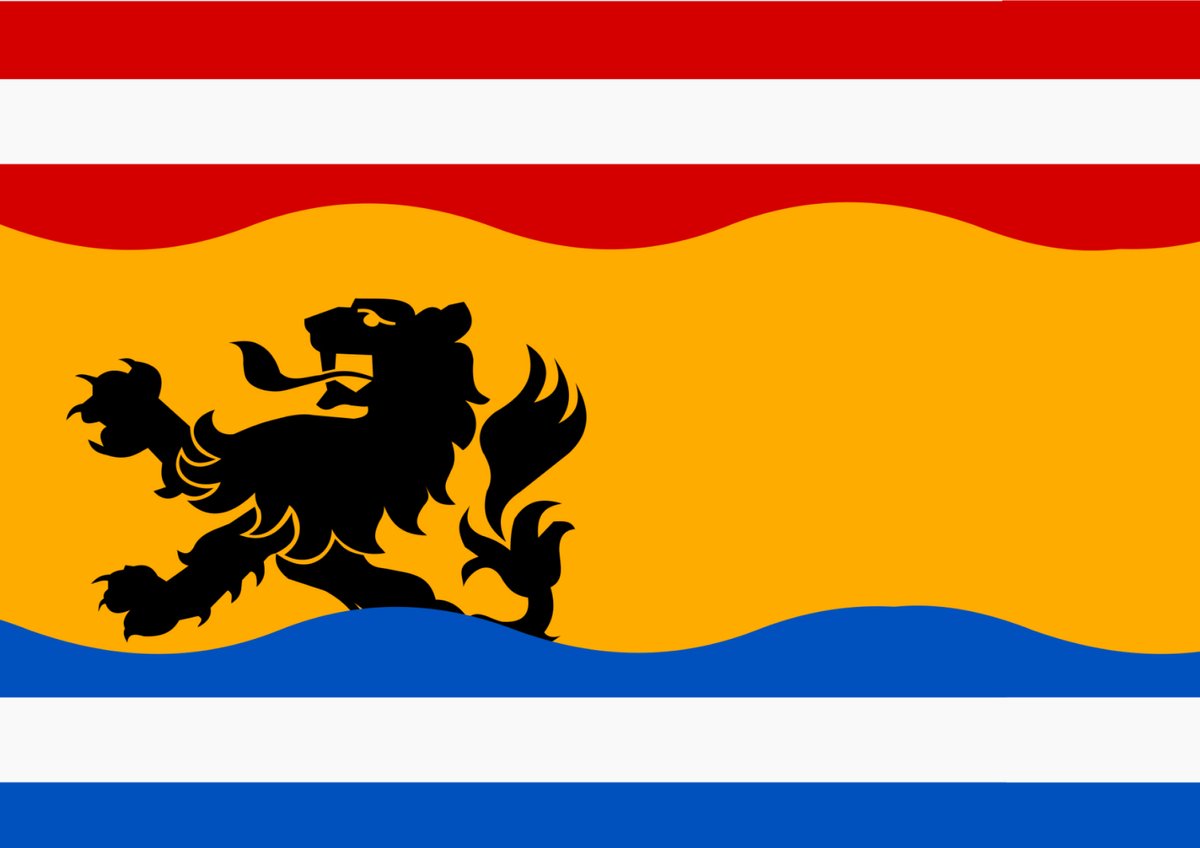 Vlag van Zeeuws-Vlaanderen 100x150cm
