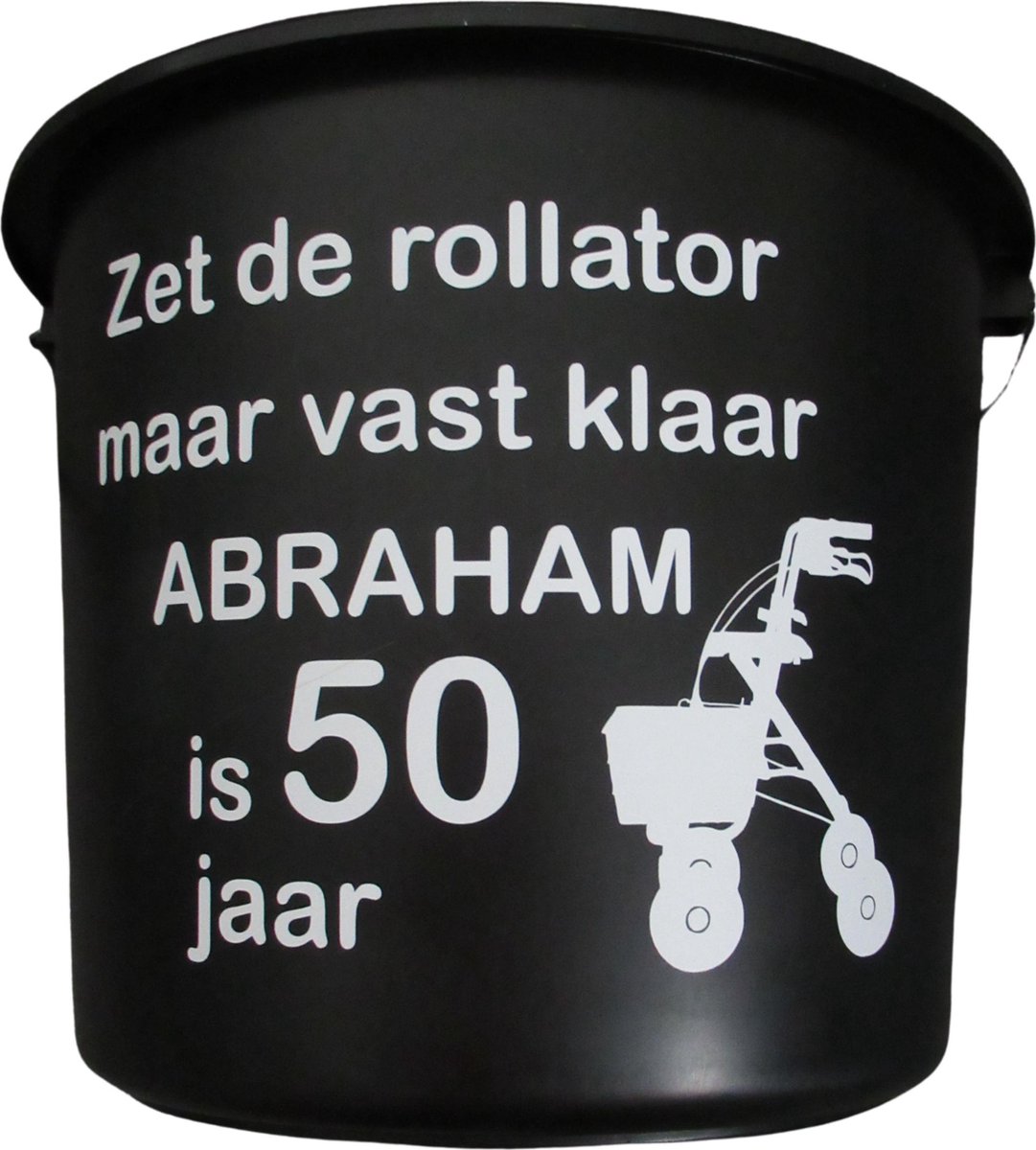 Cadeau emmer Rollator Abraham