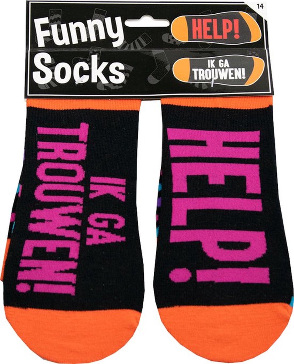 Sokken - Help! Ik ga trouwen! - Funny socks