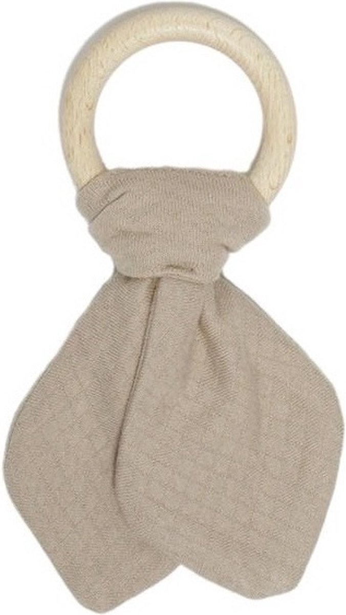 Snoozebaby Wooden ring cuddle Desert Sand -