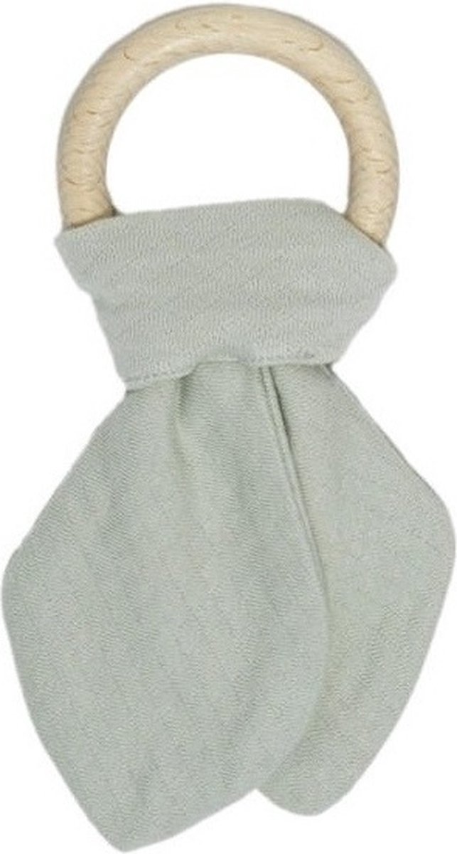 Snoozebaby Wooden ring cuddle Mystic Mint -