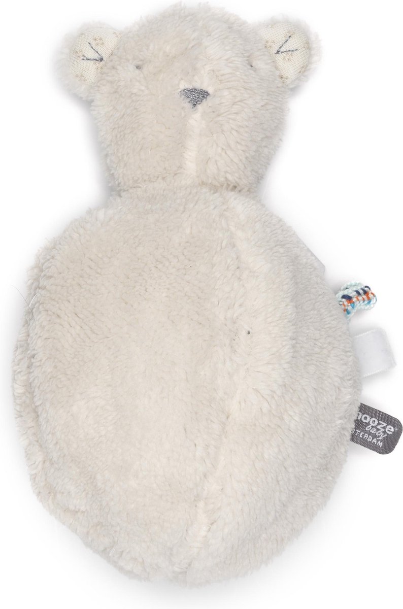 Snoozebaby knuffelbeer in de vorm van een bal genaamd Bobby Bear Ball - 100% gerecycled materiaal - Bear bruin