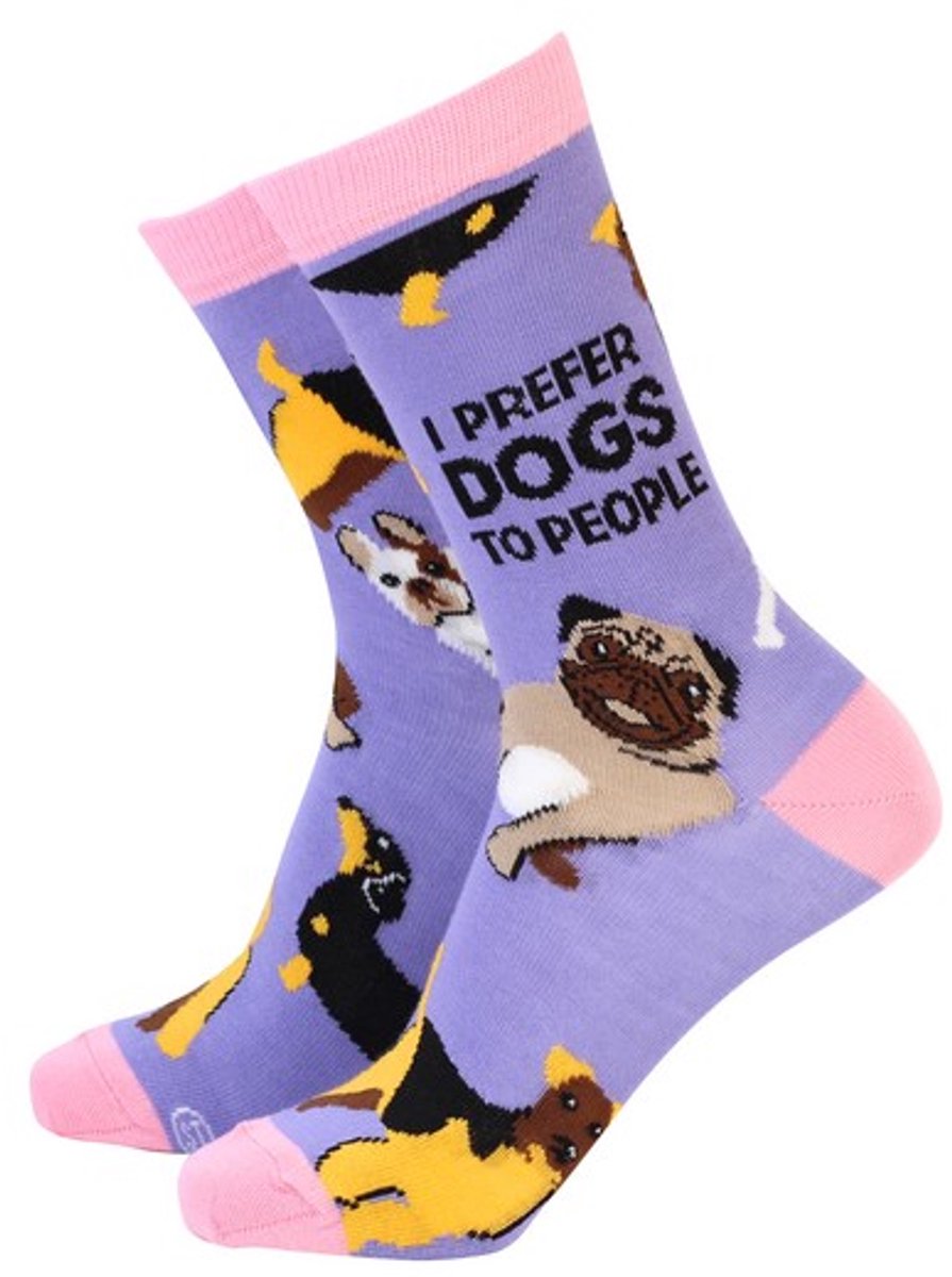 Sock Therapy Sokken - I prefer dogs (maat 36-41)
