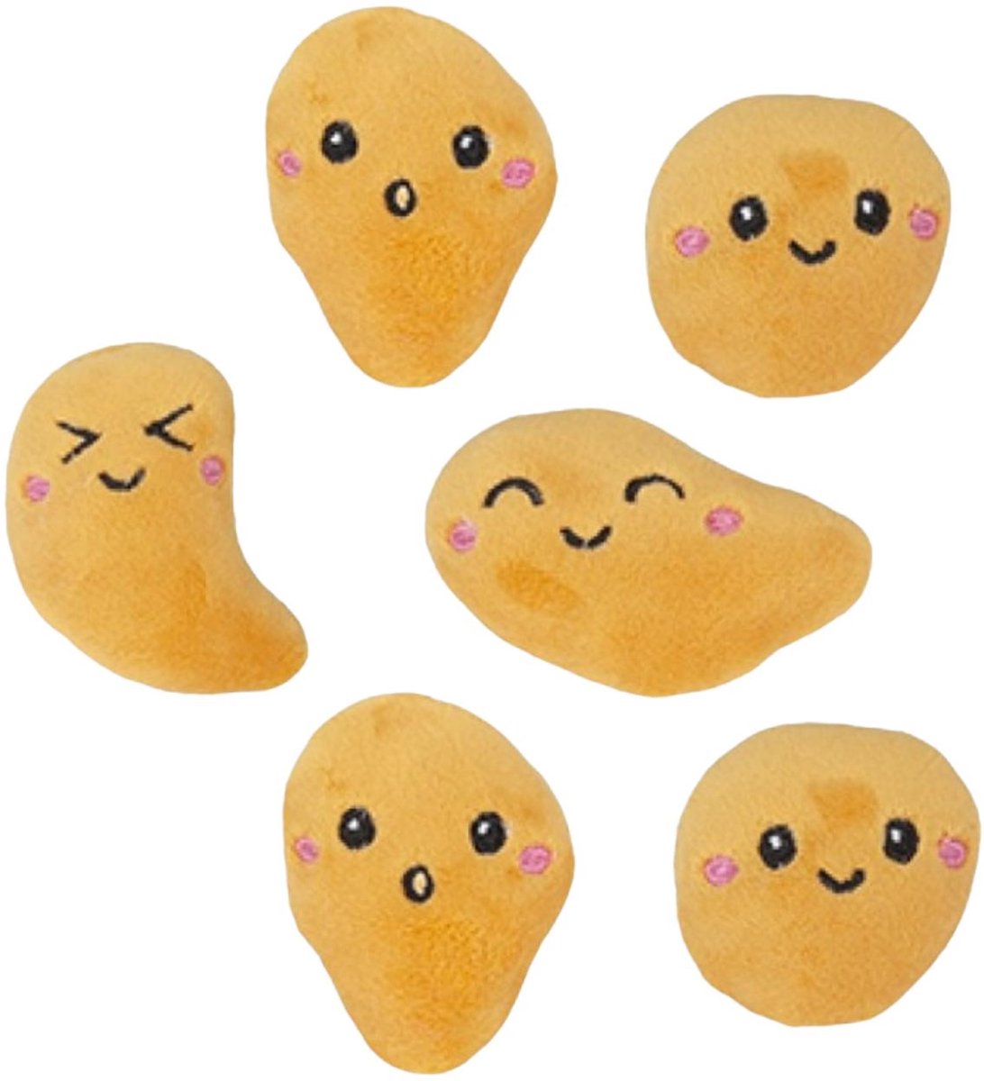 Softlings Foodies - Chicken Nuggets in Doos knuffels - 11 cm - Pluche