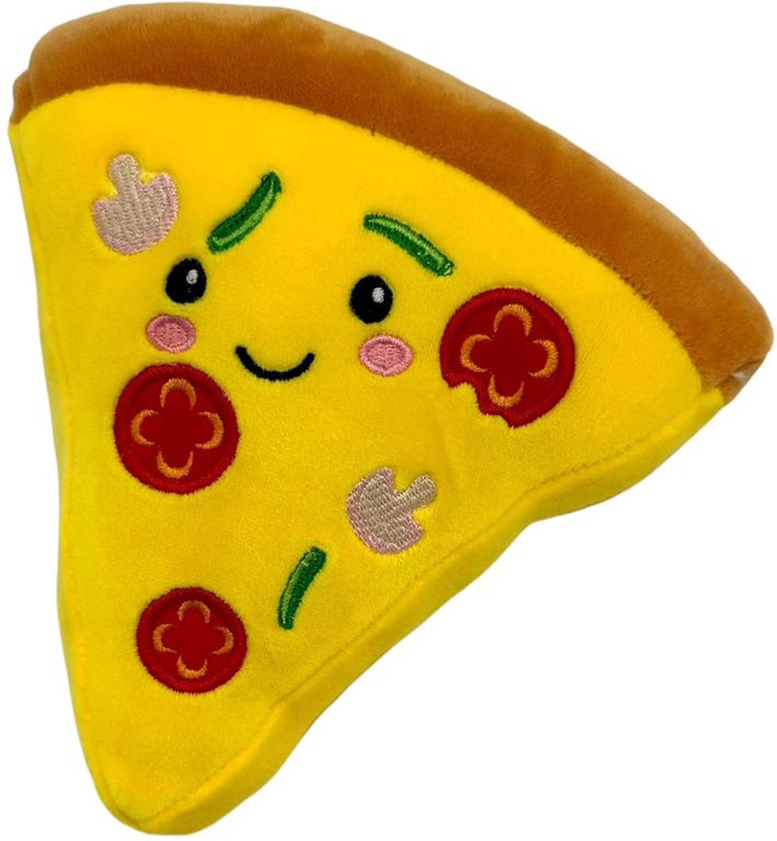 Softlings Foodies - Toppings de Pizza knuffel - 17 cm - Pluche