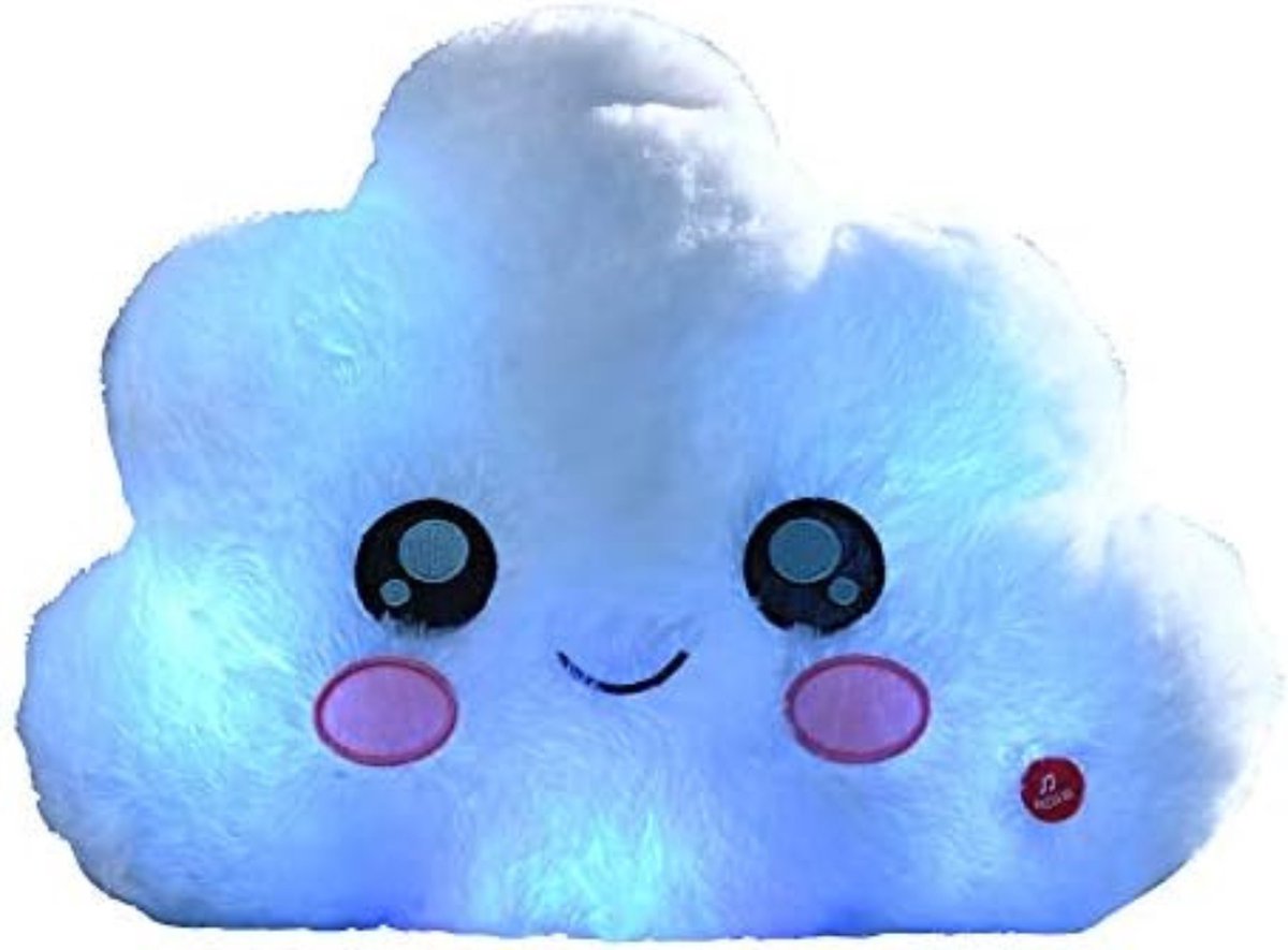 Lichtgevende knuffel - Beer - 30 cm - Roze - Knuffel met licht - Babyknuffel - Knuffel - Knuffelbeer