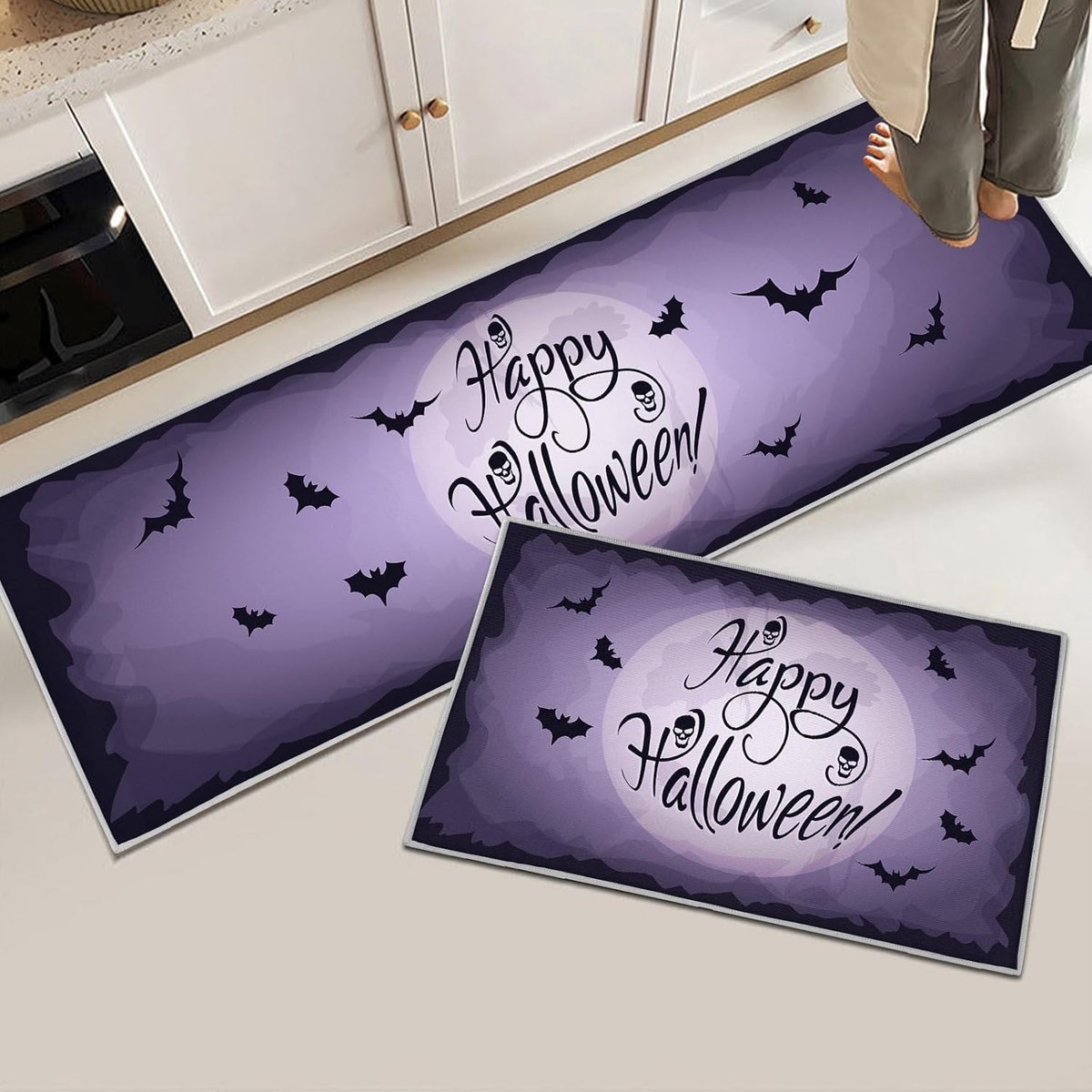 Solacis Halloween Decoratie - Deurmat - Halloween versiering - Decoratie buiten - Horror - Eng - Must have voor halloween!