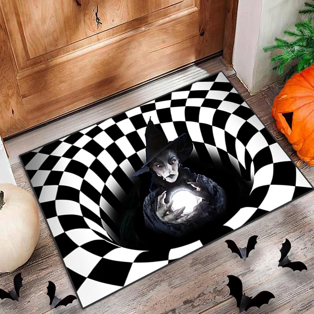 Solacis Halloween Decoratie - Deurmat - Halloween versiering - Decoratie buiten - Horror - Eng - Must have voor halloween!