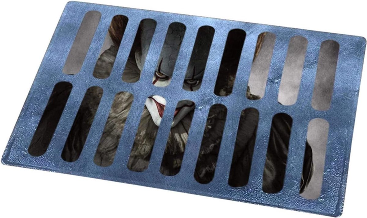 Solacis Halloween Decoratie - Deurmat - Halloween versiering - Decoratie buiten - Horror - Eng - Must have voor halloween!