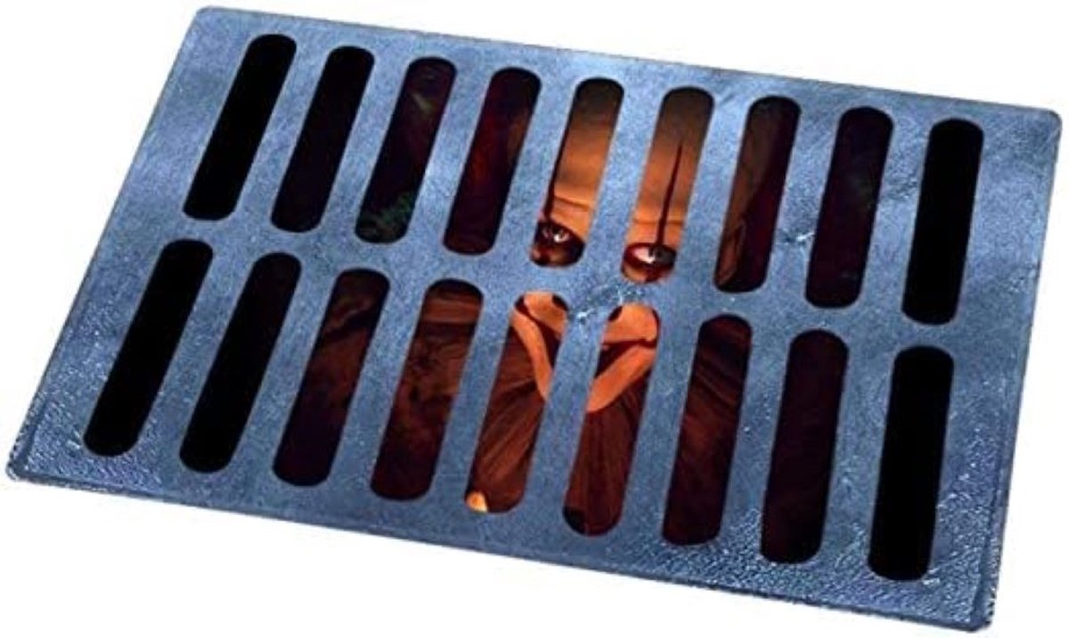 Solacis Halloween Decoratie - Deurmat - Halloween versiering - Decoratie buiten - Horror - Eng - Must have voor halloween!